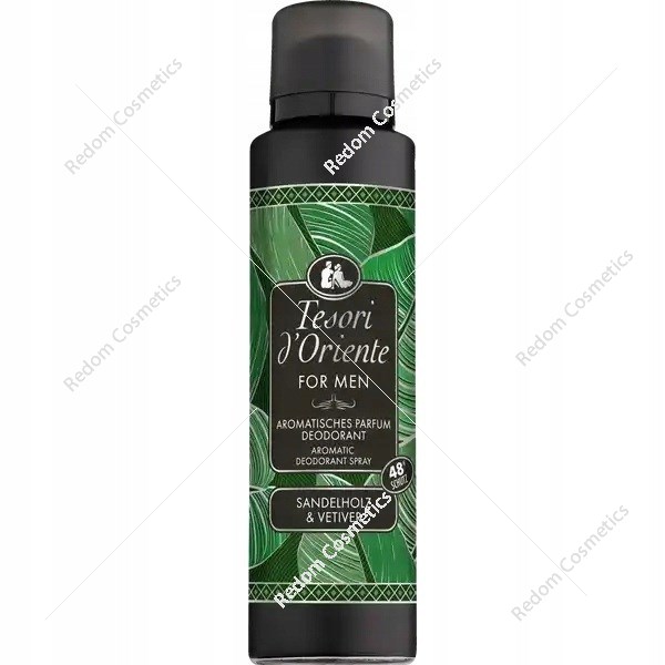 Tesori d'Oriente dezodorant 150ml for men drzewo Sandałowe i Kaszmir