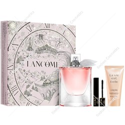 Lancome La Vie Est Belle woda perfumowana dla kobiet 100 ml + mleczko do ciała 50 ml + mascara 2 ml