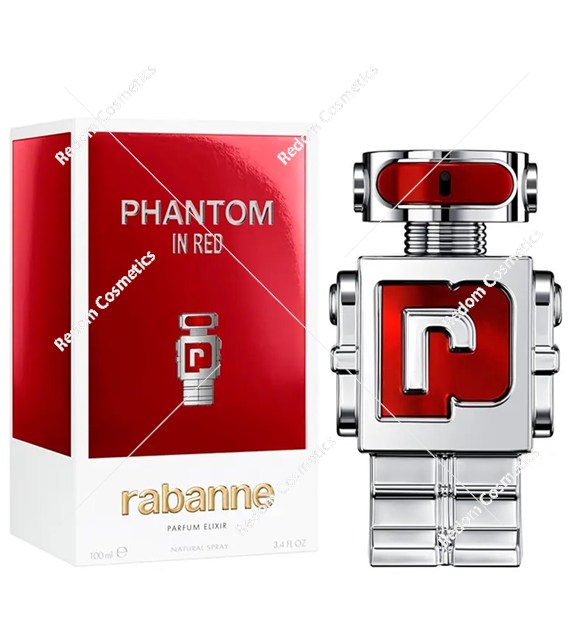 Rabanne Phantom In Red Parfum Elixir dla mężczyzn 100 ml