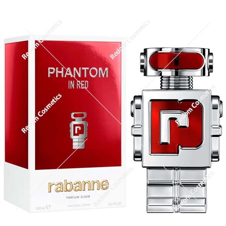 Rabanne Phantom In Red Parfum Elixir dla mężczyzn 100 ml