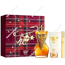 Jean Paul Gaultier Divine Le Parfum woda perfumowana intense dla kobiet 100 ml + woda perfumowana intense 10 ml + balsam do ciała 75 ml