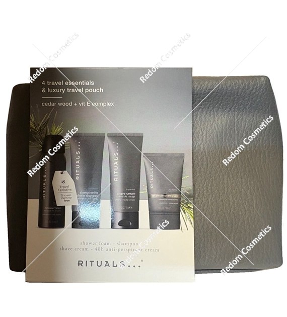 Rituals The Ritual of homme Travel Luxury zestaw prezentowy dla mężczyzn z kosmetyczką