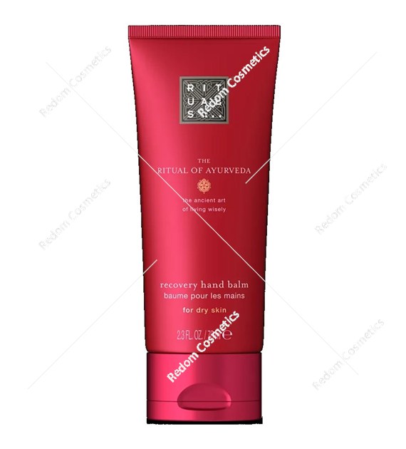 Rituals The Ritual of Ayurveda Krem do rąk róża indyjska i olejek ze słodkich migdałów 70 ml