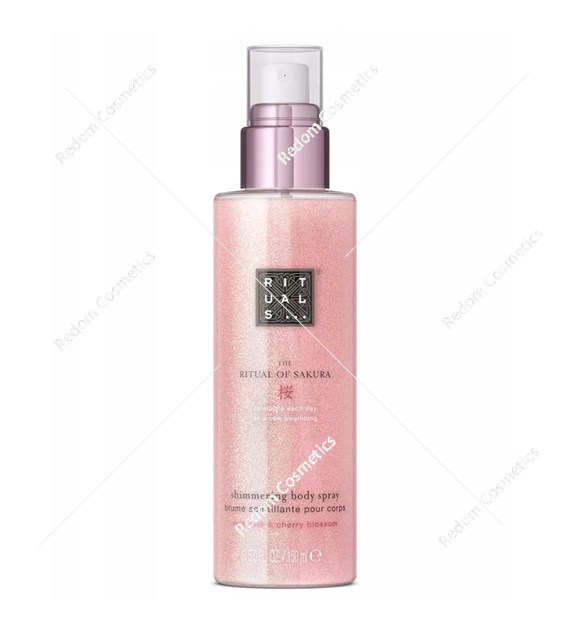 Rituals Ritual of Sakura rozświetlająca mgiełka do ciała 150 ml