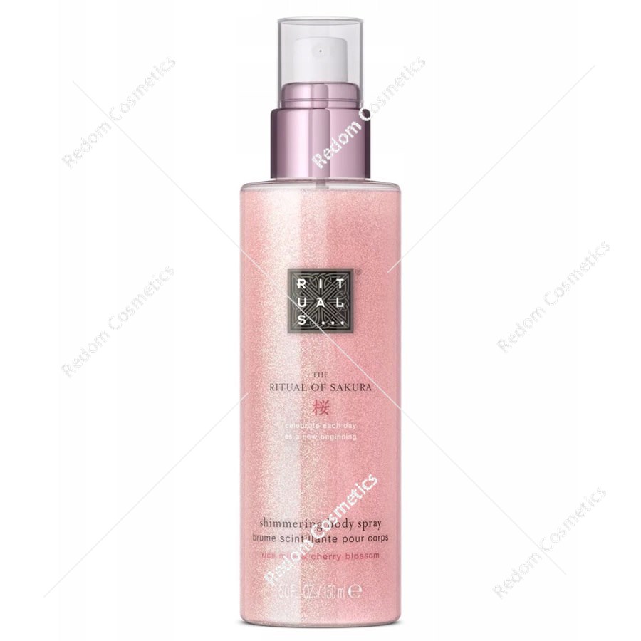 Rituals Ritual of Sakura rozświetlająca mgiełka do ciała 150 ml