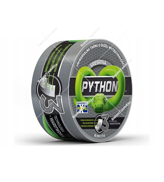 PYTHON taśma naprawcza  48 mm x 9 m srebrna