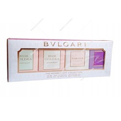 Bvlgari for women zestaw collection 4x5ml