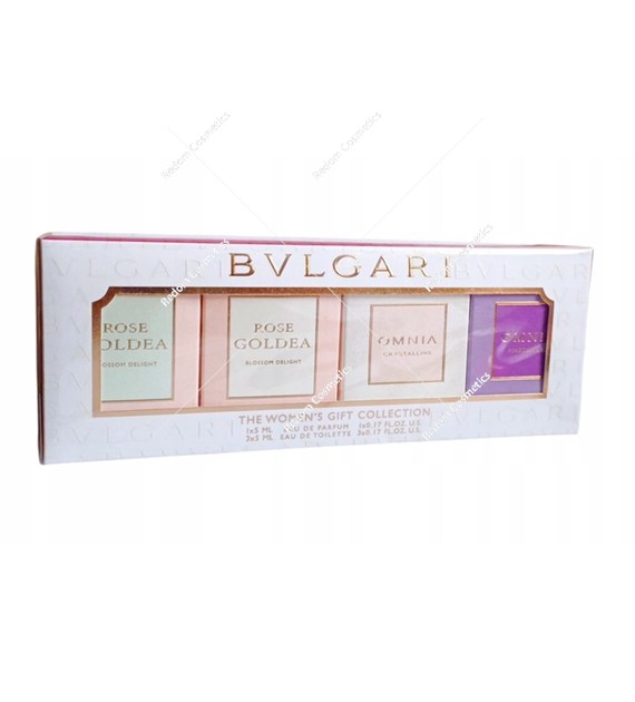 Bvlgari for women zestaw collection 4x5ml