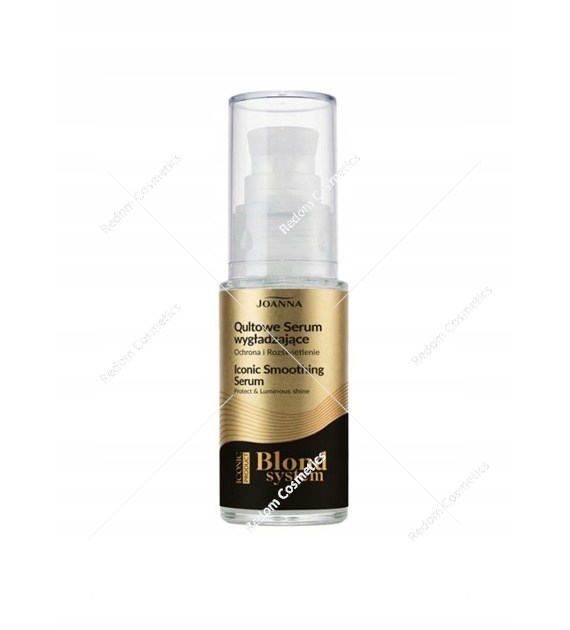 Joanna Blond System Qultowe serum wygładzające do włosów blond i rozjaśnianych 25ml