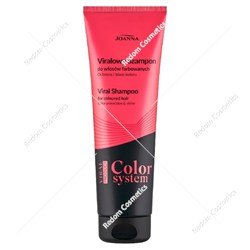 Joanna COLOR SYSTEM Viralowy szampon do włosów farbowanych 260ml