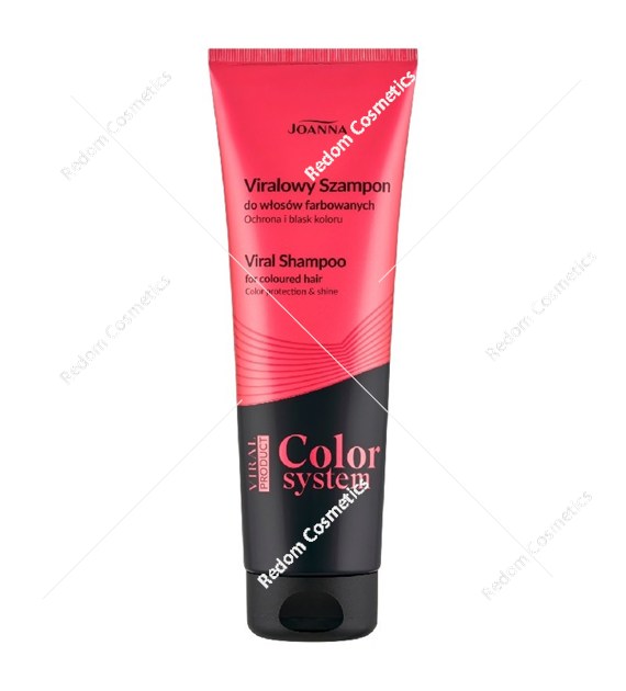 Joanna COLOR SYSTEM Viralowy szampon do włosów farbowanych 260ml
