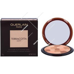Guerlain Terracotta Light Powder SPF 01 puder prasowany brązująco-rozświetlający 01 Clair Doré 10 g