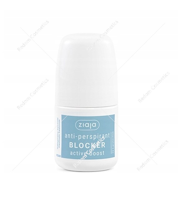 Ziaja antyperspirant bloker w kulce active boost 60 ml
