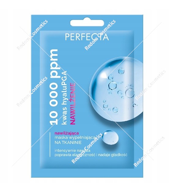 Perfecta 10 000 ppm Nawilżająca maska wypełniająca do twarzy na tkaninie
