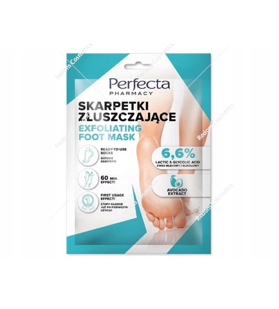 DAX Perfecta Pharmacy Skarpetki złuszczające do stóp
