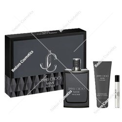 Jimmy Choo Man Intense woda toaletowa dla mężczyzn 100 ml + woda toaletowa 7,5 ml + zel pod prysznic 100 ml