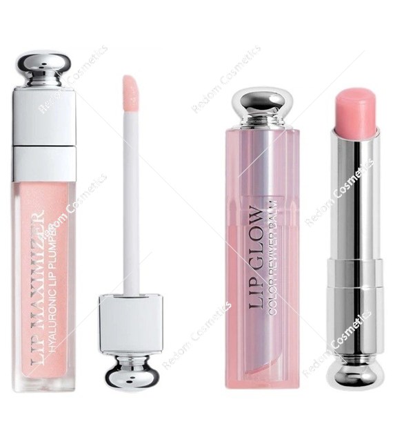 Dior Addict błyszczyk do ust 001 Pink 6 ml + Balsam do ust 001 Pink 3.2 g