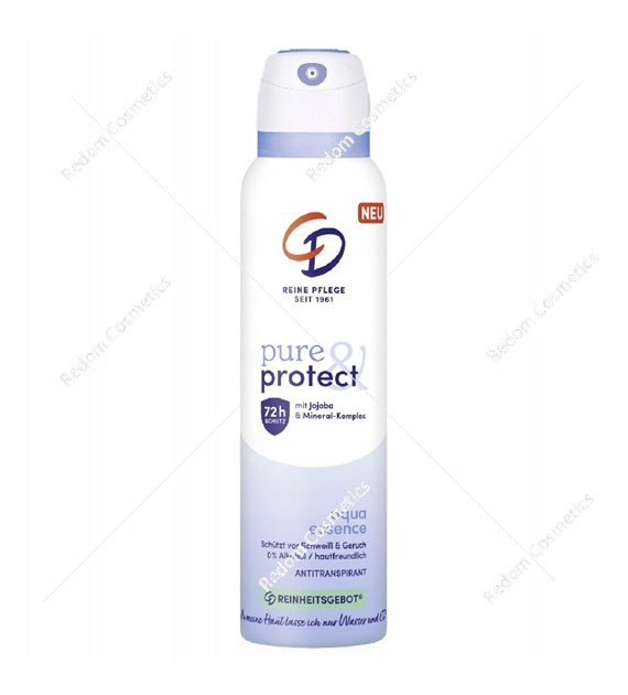 CD Pure&Protect Aqua Essence dezodorant  w sprayu 150 ml
