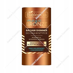 Bielenda Magic bronze Balsam - shimmer do ciała w sztyfcie