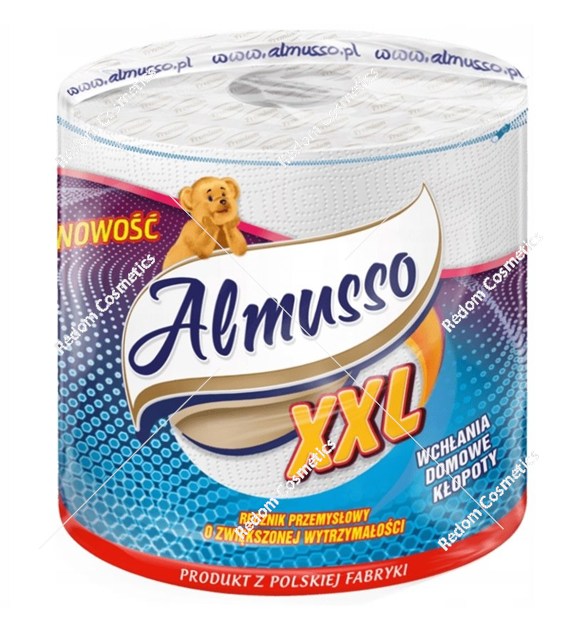 ALMUSSO XXL ręcznik papierowy Biały 80 m - 2 warstwowy