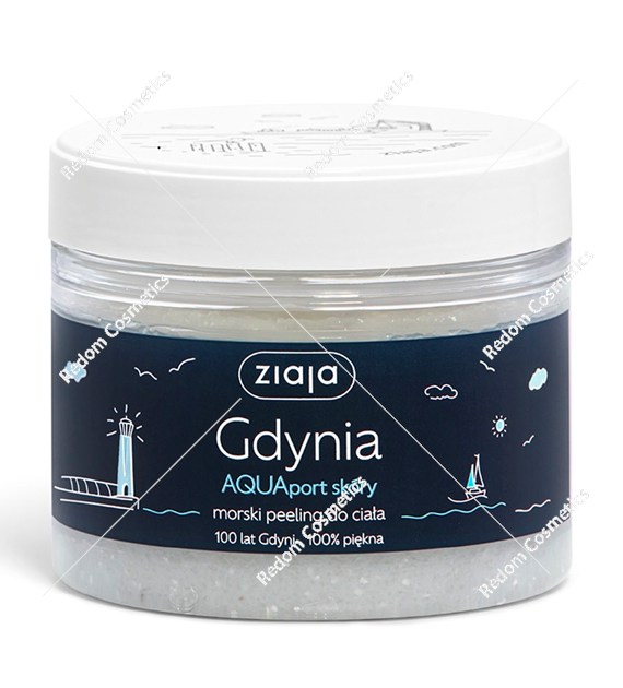 ZIAJA GDYNIA AQUAport Morski peeling do ciała 300 ml