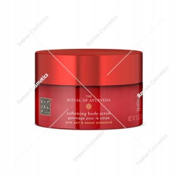 Rituals The Ritual of Ayurveda Peeling do ciała róża indyjska i olejek ze słodkich migdałów  300 ml