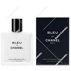 Chanel Bleu de Chanel krem nawilżający 3w1 dla mężczyzn 90 ml