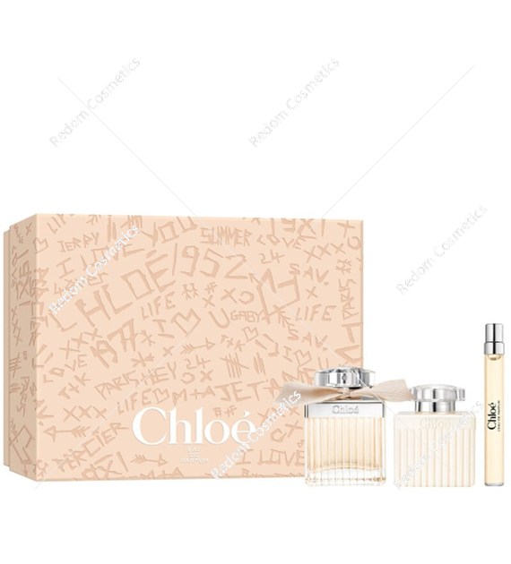 Chloe Chloe woda perfumowana dla kobiet 100 ml + perfumowany balsam do ciała 100 ml + woda perfumowana mini 5 ml