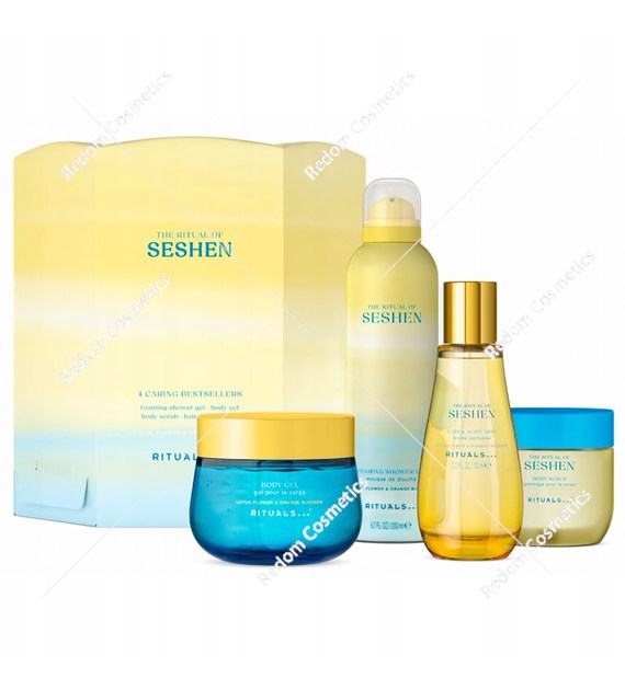 Rituals The Ritual of Seshen gift set zestaw podarunkowy do ciała 4 produkty