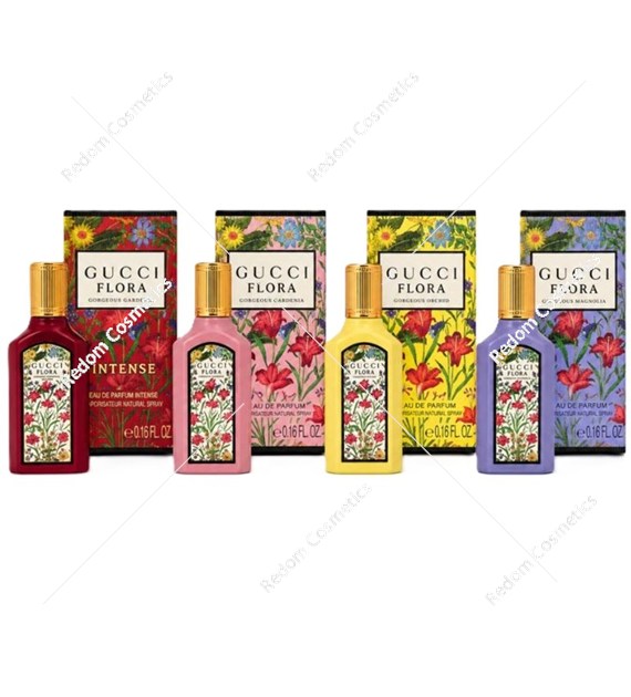 Gucci Flora Gorgeous zestaw miniaturek 20 ml (4 X 5 ml)