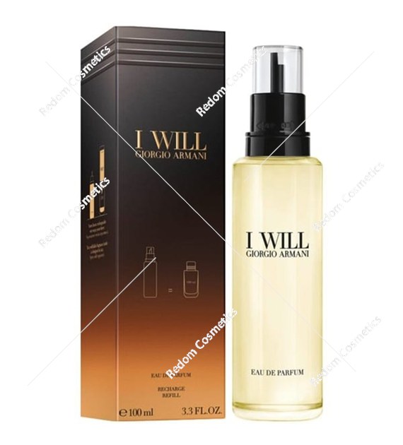 Giorgio Armani I Will refill woda perfumowana dla mężczyzn 100 ml