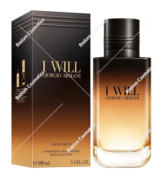 Giorgio Armani I Will refillable woda perfumowana dla mężczyzn 100 ml