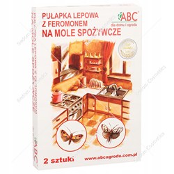 ABC pułapka lep na mole spożywcze 2 szt.