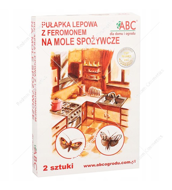ABC pułapka lep na mole spożywcze 2 szt.