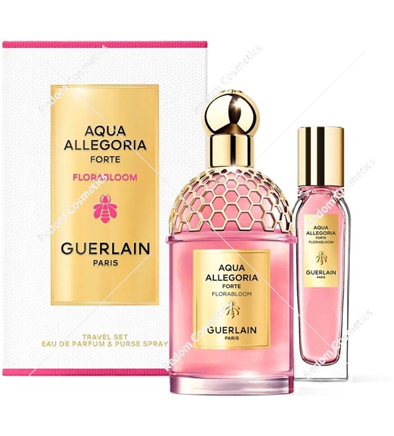 Guerlain Aqua Allegoria Florabloom Forte woda perfumowana dla kobiet 125 ml +  woda perfumowana 15 ml