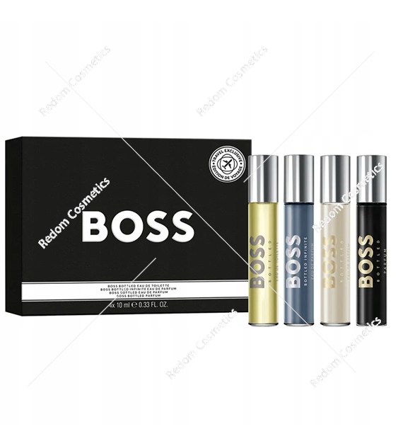 Hugo Boss Bottled woda toaletowa dla mężczyzn zestaw miniaturek 4 X 10 ml