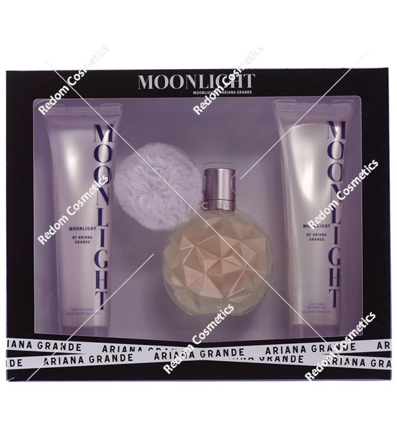 Ariana Grande Moonlight woda perfumowana dla kobiet 100 ml + balsam do ciała 100 ml + żel pod prysznic 100 ml