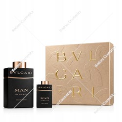 Bvlgari Man In Black woda perfumowana dla mężczyzn 100 ml + woda perfumowana 15 ml