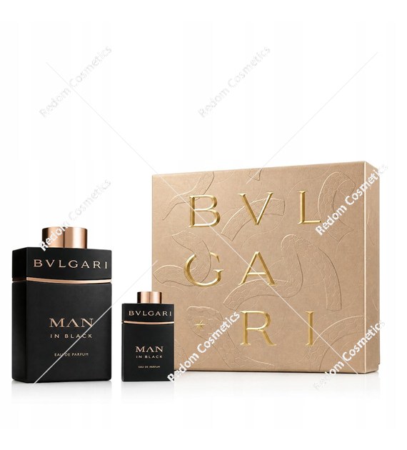 Bvlgari Man In Black woda perfumowana dla mężczyzn 100 ml + woda perfumowana 15 ml