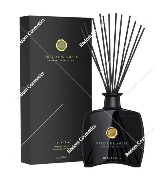 Rituals Private Precious Amber Sticks dyfuzor zapachowy patyczki duże 450 ml