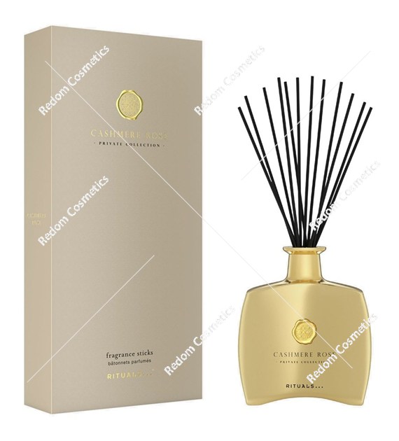 Rituals Private Cashmeere Rose Sticks dyfuzor zapachowy patyczki duże 450 ml