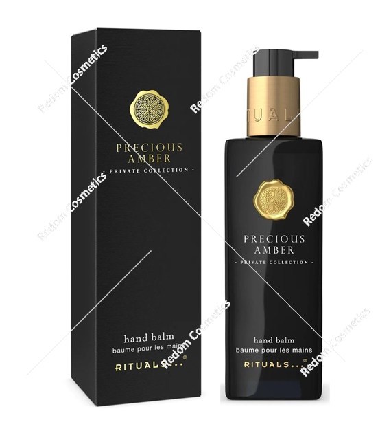 Rituals The Ritual Private Collection Precious Amber balsam do rąk 175 ml