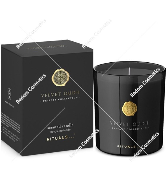 Rituals Velvet Oudh Private Collection świeca zapachowa 360g