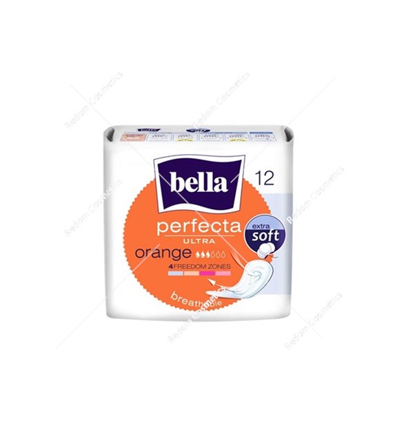 BELLA Perfecta podpaski Ultra Orange 12szt