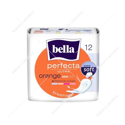BELLA Perfecta podpaski Ultra Orange 12szt