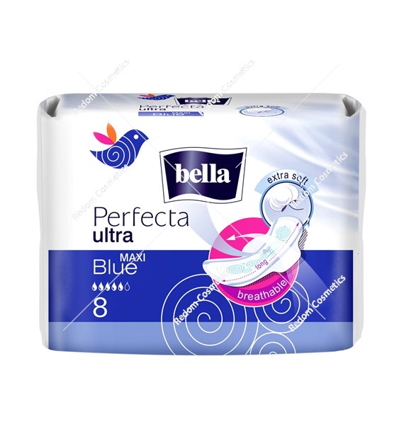 BELLA Perfecta podpaski Ultra Maxi Blue 9szt