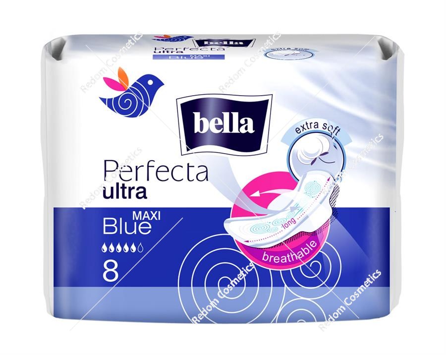 BELLA Perfecta podpaski Ultra Maxi Blue 9szt