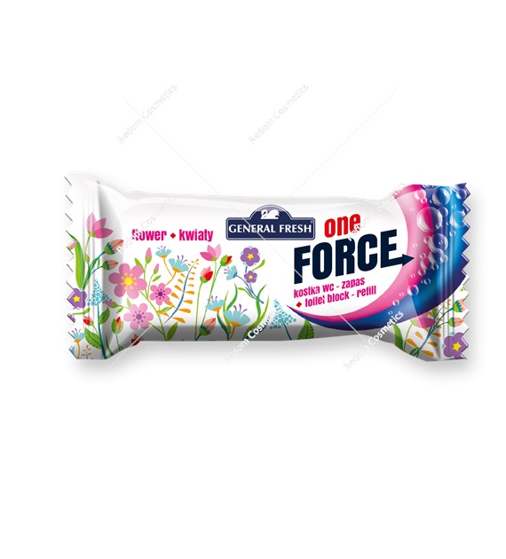 General Force One kostka do WC zapas 30 sztuk kwiaty