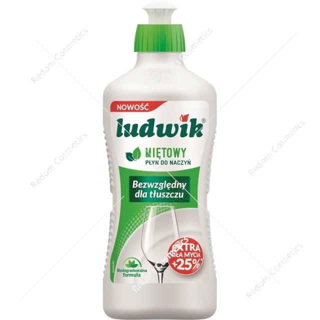 Ludwik 450 ml płyn do naczyń miętowy