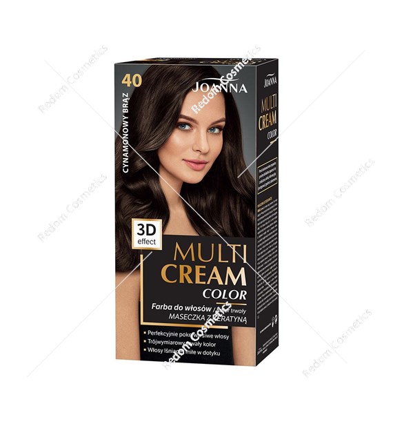 Joanna Multi farba do włosów 40 - Cynamonowy Brąz